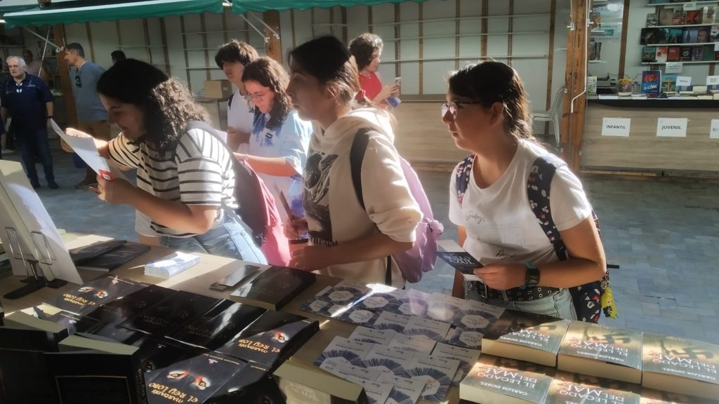 Con ganas de que llegara la Feria del libro de Cartagena